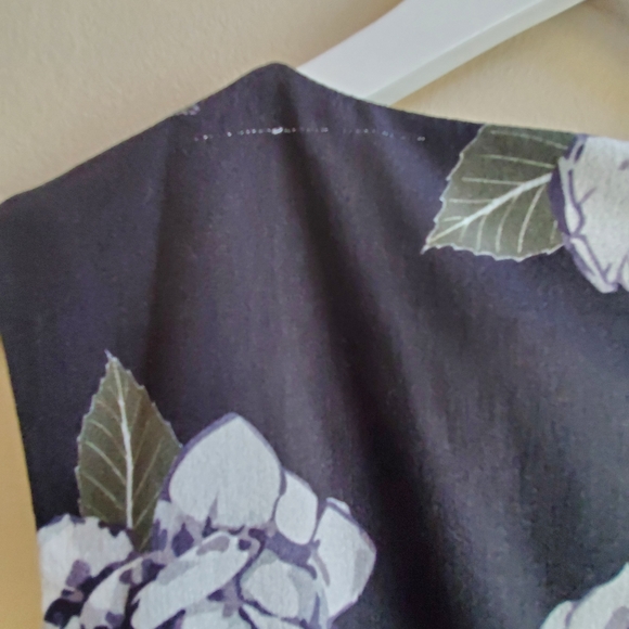 Pink Martini Floral sleeveless peplum top Small Size - Picture 7 of 9